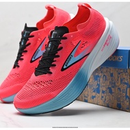 LEVI Brooks Hyperion Elite 4 PB Low-Top Cross Country Racing Running Shoes Pink Blue