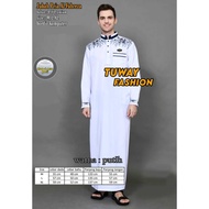 Juba Men Al-Fahreza Juba Embroidery Men original Muslim Clothing for Adult Men Teenage Gamis Fashion