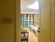 สตูดิโอ อพาร์ตเมนต์ 1 ห้องน้ำส่วนตัว ขนาด 32 ตร.ม. – มันดาลูยง (Studio Staycation w/ 2 queen across 