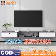 【Ready stock】Wall TV Cabinet Minimalist TV Storage Cabinet Kabinet TV Almari TV Multi-functional Rak TV Gantung+Warranty