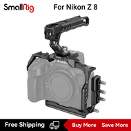 SmallRig ชุดอุปกรณ์กล้อง Z8แบบเต็มกรงพร้อมที่หนีบมือจับด้านบนและสาย HDMI สำหรับ Nikon Z 8 3941