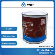 CSM M1L Red 55 Oxide Primer Undercoat Paint Primer for Iron an d Steel Rust-resistance Anti Karat 1 5 18  Liter