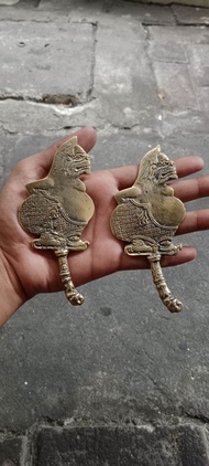 Barang Antik Wayang Semar Full Kuningan Tebal