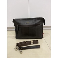 Kickers Leather 2 in 1 Bag [ Clutch / Sling ] - A4 SIZE