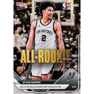 Dylan Harper - 2025-26 NBA Topps NOW - Card AR04