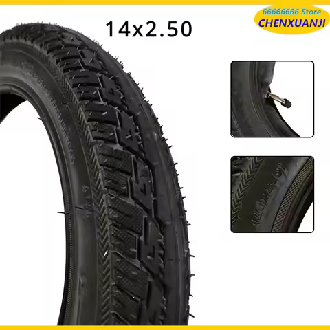 14x2.50 tire 64-254 tyre inner tube for 14'' Electric Vehicle pneumatic wheel tyre 14* 2.50 / 14x2.5