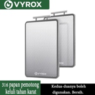 316stainless steel cutting board mildew proof antibacterial thick kitchen chopping board Kitchenware