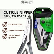 Pemotong Kutikel Nail Cuticle Nipper D07 Jaw12 Jaw14 美甲死皮剪 Nail Tools Manicure Pedicure Nghi 越南死皮剪 V