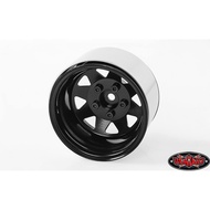 .Wheel 1.9 Z-W0243 : RC4WD 1.9 Inch Steel Lock Wheel Wagon Style 5-Hole Deep Pan (Black)