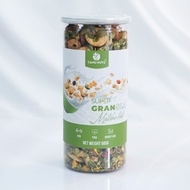 Granola siêu hạt 15% yến mạch TANU NUTS hũ 500g ngũ cốc granola mix hạt dinh dưỡng ăn kiêng giảm cân