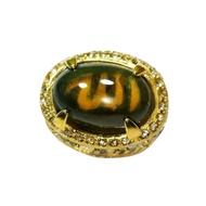 Agate ring with the word allah Top agate ring