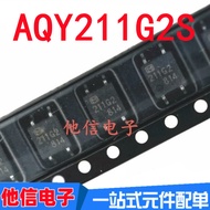 3PCS Brand New Original AQY211G 211G2 AQY211G2S Patch SOP-4 Photoelectric Solid State Relay