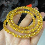 Chain wrapped with 3 TA blonde hair and thick hair in 4mm to 6mm