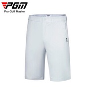 PGM Golf Mens Shorts Summer Elastic Comfortable Sports Pant Belt Breather Golf Wear for Men KUZ152