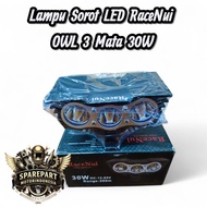 MATA Owl spotlight 3 eyes and 2 eyes ultrafire led spotlight 3 eyes and 2 eyes owl racenui universal