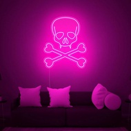 skull - LED Neon Sign, Wall Decor, Wall Sign, Neon Lights