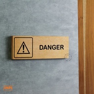 Danger sign system - danger sign - wall sign - danger