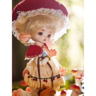 ◆Sweet Wine BJD◆[DollyZone/DZ] Small Six-point Raccoon Mushroom Small 6-point 6-point Girl Doll Mush