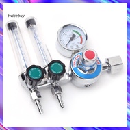 [TY] Argon Arc Welding Double-tube Flowmeter Gas Regulator Gauge Pressure Reducer