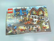 LEGO 樂高城堡 10193 中世紀市場村 騎士的安息之地 * 城堡系列 minifig 騎士馬建築