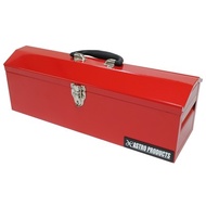 กล่องเครื่องมือช่าง สีแดง Tool Box Hip Roof Wide Red BX629