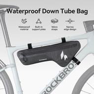 ROCKBORS 1.9L Waterproof Bicycle Bag Tube Bag Rainproof Seamless Welding for Road Bikes/Gravel Bikes