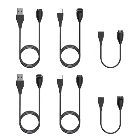 1m/17cm Charging Cable Accessories Micro USB Type-C Smart Watch Charger Cord Portable Charger Cord f