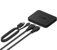 NZXT SIGNAL 4K30 直播擷取盒 可連 OBS 直播 簡單易用高質量屏幕擷取方案 NZXT 全新 Signal 4K30、HD60 影像擷取盒 並支援 60 FPS@4K、每秒 144 F