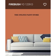 NIPPON EXTERIOR PAINT Q-SHIELD 5 LITER  -  YO1239D FIREBUSH