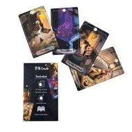 [Ready Stock] 12 * 7cm Werther Series 78 Story Tarot Card Game English Board Game 78 stories Tarot