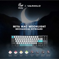 Ducky x Varmilo MIYA M.A.C Moonlight 65% Dye Sub PBT Mechanical Keyboard Cherry MX / Varmilo EC