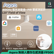 Presence Sensor FP300 五合一 感應器 支援毫米波 mmWave PIR 光線 溫度 濕度偵測 相容於 Thread 和 Zigbee 協議
