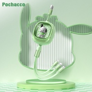 (100W)100% Authentic Sanrio Kuromi Cable 3 in 1 Charging Cable Fast Charging Micro USB Type C Lightn