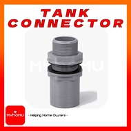 PVC TANK CONNECTOR (15,20,25,32,40,50)MM FOR CONNECTING TANK PASANG TANK FISH TANK HYDROPONIC 0062