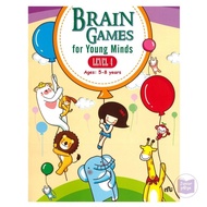 Brain Games For Young Minds Level 4 (Ages 5-8 years)