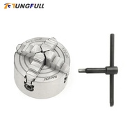 K72-80 4 Jaw Lathe Chuck 80mm Independent Reversible 4 Jaw Single-Action Chuck Manual Lathe Chuck Fo
