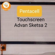(Bl1K) Touchscreen Advan Tablet Sketsa 2 Original