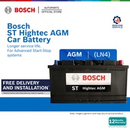 Bosch ST Hightec AGM Car Battery LN4 DIN80 800A CCA