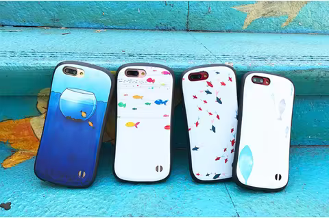 Soft Loving goldfish iface Phone case for iphone 16 15 pro Max XS XR X 7 8 14 Plus SE 2 iface for ap