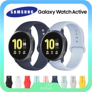 【READY STOCK】Samsung Galaxy Watch Active 1 2 40mm 44mm 20mm TPU Silicone Strap Waterproof TPU Sport 