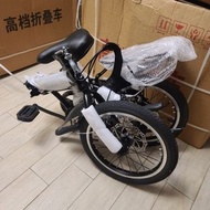 二手近乎全新 SHANGGE 16吋 6速 碟剎 摺合單車 摺疊單車 自行車 摺車 Foldable Bike Bicycle