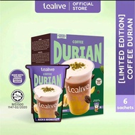 [LIMITED EDITION] TEALIVE DURIAN COFFEE 3-in-1 (6 Sachets) | 3in1 instant coffee mix with Durian|