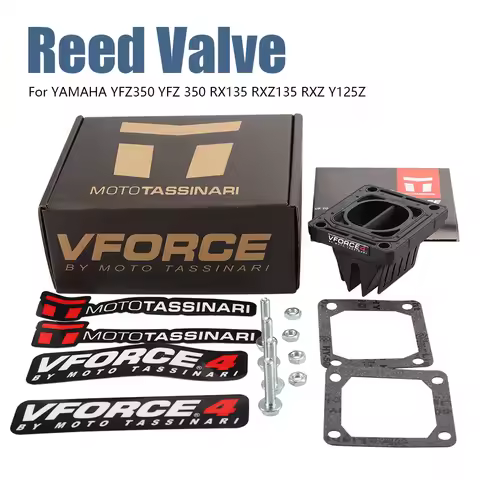 V-Force 4 V4144 Reed Valve Kit System For Yamaha RD350 RD250 DT180 DT175 YZ125 RXZ RXZ-D Y15ZR RX115