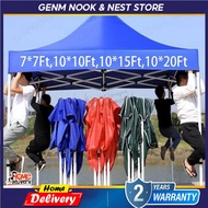 GENM Gazebo Tentage Outdoor BBQ Tent Canopy Picnic Carpark Shelter Night Market Bazaar