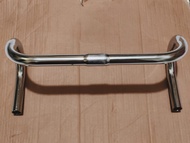 Stang Balap Taiwan DropBar HandleBar Standar stem 25.4 Non OS Chrome stang fixie