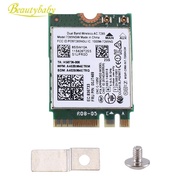 1 Piece AC7265 7265NGW WiFi Card FRU00JT469 802.11AC NGFF BT4.0 Replacement Accessories for Lenovo T