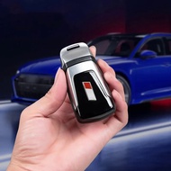 Car Key Shell Modification Cover Auto Styling Accessories Case Decoration For Audi A4 B9 A3 A5 A6 C8