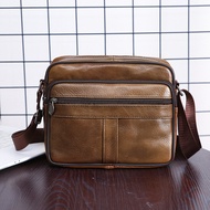 Cow Leather Sling Bag Men / Kulit Beg Silang Lelaki / Kulit Beg Sandang Lelaki / Shoulder Bag Men / 