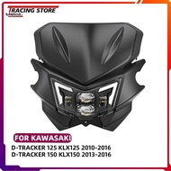 New KLX 125 KLX 150 LED Headlight Assembly Fairing For Kawasaki D-Tracker KLX125 KLX150 Motorcycle A