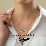 Stainless Steel Name Necklace custom Name Necklace Children's Name Necklace Adult Name Necklace